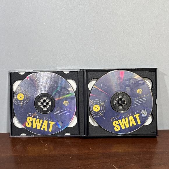 Police Quest: Collection Series (SWAT & The 4 Most Wanted) (PC, 1997) [5-Disc] - Picture 7 of 8